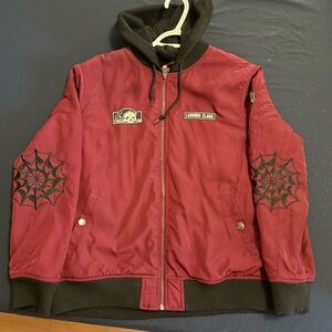 Lurking Class Unisex Hooded Bomber Jacket